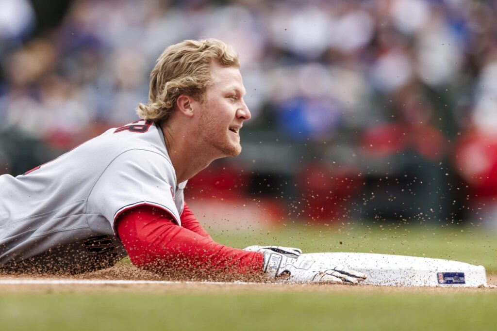 Nationals’ Joey Wiemer’s historic on-base streak ends; OF part of rare group