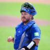 Alejandro Kirk the latest injured Blue Jay after a foul tip hits his left thumb