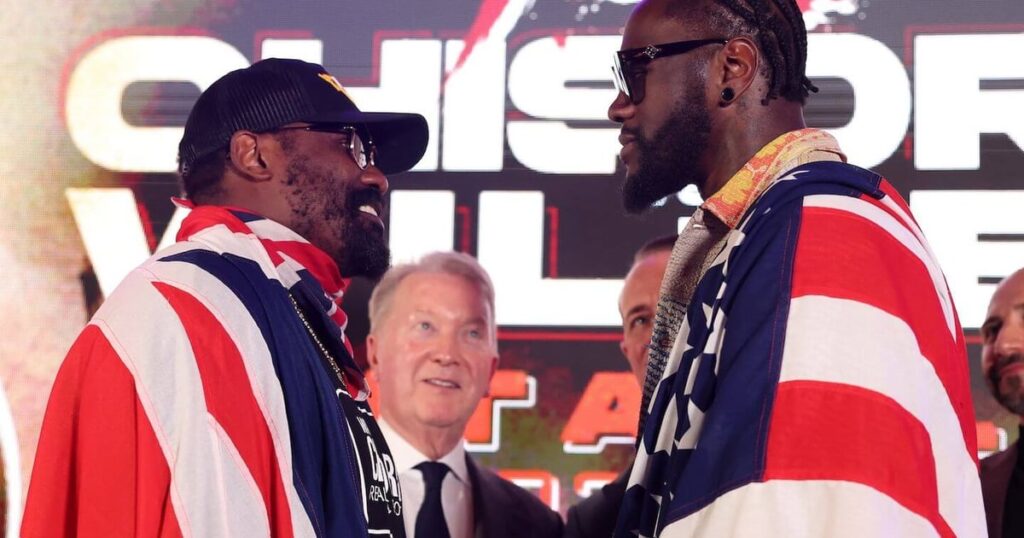 Chisora vs Wilder live updates: Fight card results, ring walks, predictions, more