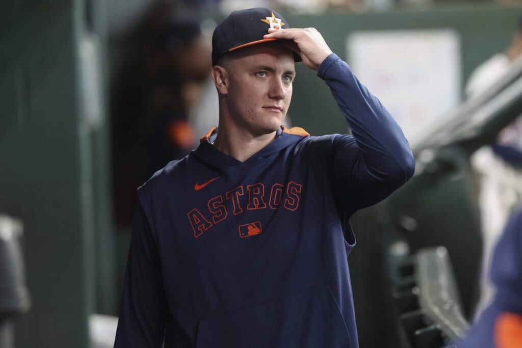 Astros’ Hunter Brown diagnosed with Grade 2 shoulder strain