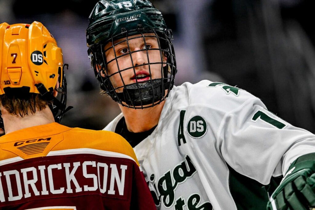 Wild sign top prospect Charlie Stramel after Michigan State’s exit