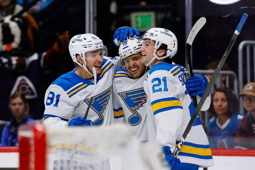 The Blues’ playoff chances looked lost. Then they knocked off the NHL’s best team
